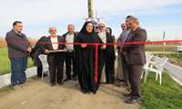 افتتاح طرح کانال انتقال آب به طول 1320 متر روستای هردرود قائم شهر به مناسبت دهه فجر /اعتبار 17 میلیاردی